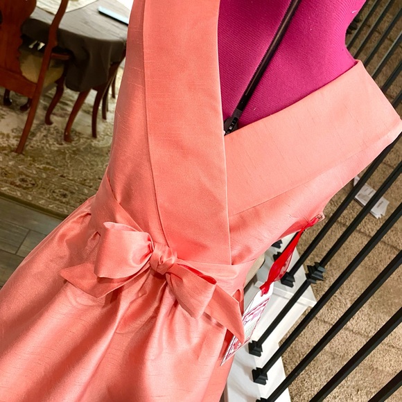 Girls Pageant Interview Dress NEW Perfectly Peachy Size 7 - Picture 5 of 8